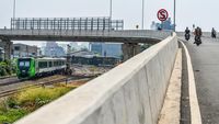 Tunjang Operasional Kereta Cepat, Jalan Layang Ciroyom Resmi Beroperasi
