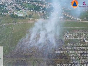 Karhutla di OKI Belum Padam, Kini Dekati Permukiman Warga