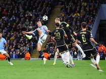 Video: Haaland Bikin Gol Akrobatik, Man City Pesta Lima Gol