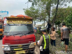 Puluhan Truk di Gresik Terjaring Operasi Zebra Semeru 2024, Ini Penyebabnya