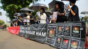 Potret Aksi Kamisan Pekan ke-837