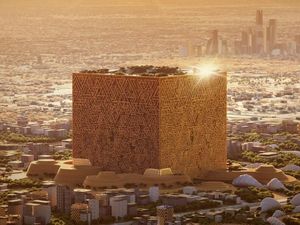 Kabar Terbaru Proyek Gedung Raksasa Arab Saudi yang Mirip Kabah Kabar Terbaru Proyek Gedung Raksasa Arab Saudi yang Mirip Kabah