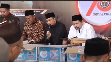 Polri Rayakan HUT ke-73 dengan Khataman dan Jumat Berkah yang Menginspirasi