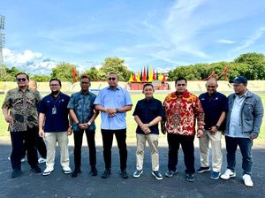 Cek Stadion Haji Agus Salim, Andre Rosiade: Harapannya November Udah Bagus Cek Stadion Haji Agus Salim, Andre Rosiade: Harapannya November Udah Bagus