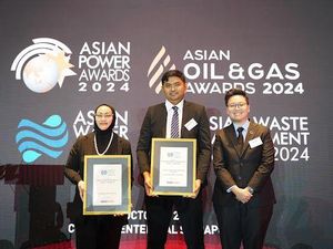 Brantas Abipraya Raih 2 Penghargaan di Asian Water Awards 2024