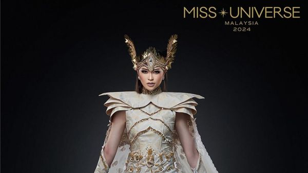 Foto Miss Universe Malaysia Pamer Kostum Nasional Disebut Mirip Power Rangers