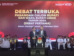 Debat Pilbup Lebak, Hasbi-Amir Janji Urus 1.224 Km Jalan Desa