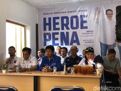 Tim Heroe-Pena Tegaskan Partai Koalisinya Masih Solid