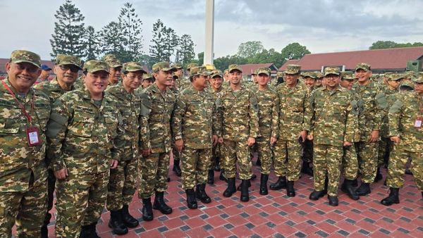 Berseragam Loreng, Begini Suasana Retreat Prabowo-Para Menteri di Magelang