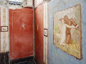 Rumah Mungil Pompeii Pukau Arkeolog, Dekorasinya Lukisan Erotis Rumah Mungil Pompeii Pukau Arkeolog, Dekorasinya Lukisan Erotis