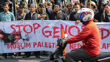 Semarang Bersatu, Gelorakan Solidaritas untuk Palestina di Simpang Lima