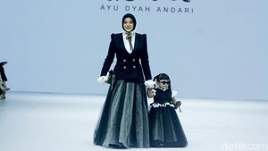 8 Potret Aurel Hermansyah Makin Langsing, Gandeng Ameena Jadi Model di JFW
