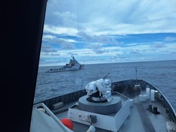 Bakamla Kembali Usir Kapal China Coast Guard di Laut Natuna Utara