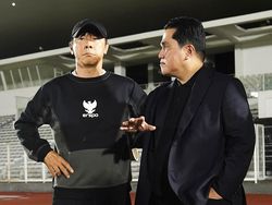 Erick Thohir soal Kans Shin Tae-yong Tukangi Garuda Lagi: Sudah Masa Lalu