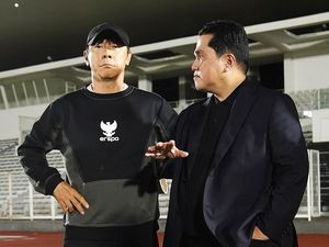 Erick Thohir soal Kans Shin Tae-yong Tukangi Garuda Lagi: Sudah Masa Lalu
