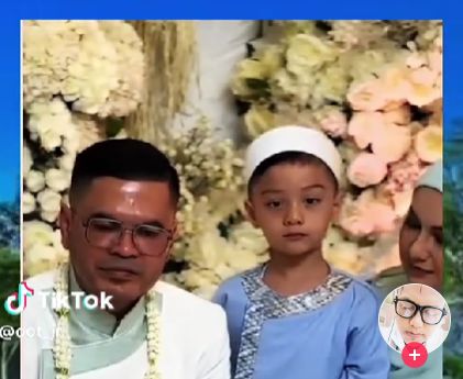 Haldy Sabri Ekspresi Haldy Sabri yang disebut cuek pada anak Irish Bella.