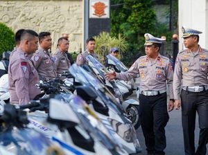 Korlantas Cek Kelayakan Kendaraan Pengawal Menteri Kabinet Merah Putih