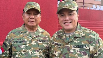 Foto Bareng Prabowo, Erick Thohir: Saya Optimistis Indonesia Jadi Negara Maju