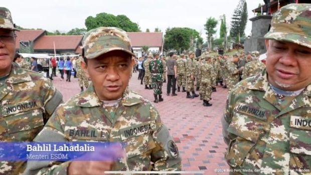 Menteri ESDM Bahlil Lahadalia. (Foto: YouTube Setpres)