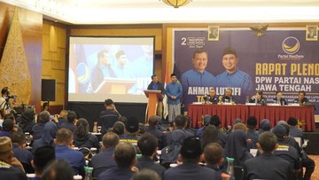 Tiada Hari Tanpa Bergerak: NasDem Jateng Dibanjiri Pujian dari Ahmad Luthfi