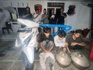 Kecanduan Sabu, 3 Pemuda di Pangkalpinang Nekat Curi Alat Kesenian Kecanduan Sabu, 3 Pemuda di Pangkalpinang Nekat Curi Alat Kesenian