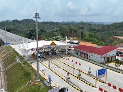 Pangkas Jarak ke Sumbar, Tol Pekanbaru-Koto Kampar Laris Manis
