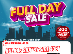 Cari Kulkas? Besok ke Transmart Full Day Sale, Diskon hingga Rp 2 Jutaan