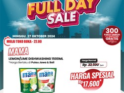 Sabun Cuci Piring Diskon Rp 5.900 Cuma di Transmart Full Day Sale