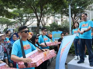 Bank Mega Gelar Funwalk 5K, Like a Bilionaire Bank Mega Gelar Funwalk 5K, Like a Bilionaire