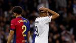 Beragam Ekspresi Kylian Mbappe Saat Madrid Dibantai Barcelona 4-0