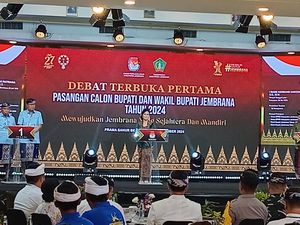 Beragam Janji Tamba-Dana dan Bang-Ipat di Debat Perdana Pilbup Jembrana Beragam Janji Tamba-Dana dan Bang-Ipat di Debat Perdana Pilbup Jembrana