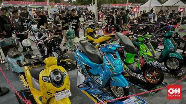 Puncak Honda Bikers Day 2024 digelar di Dodiklatpur Kodam IV Diponegoro Klaten, Jawa Tengah pada Sabtu (26/10/2024).