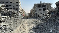 Potret Terkini Kawasan Jabalia Gaza Utara