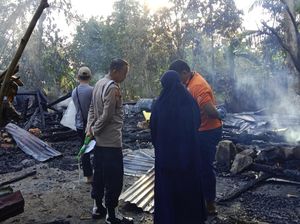 Nenek 75 Tahun Tewas Terjebak Kebakaran Rumah di Muna Barat Sultra