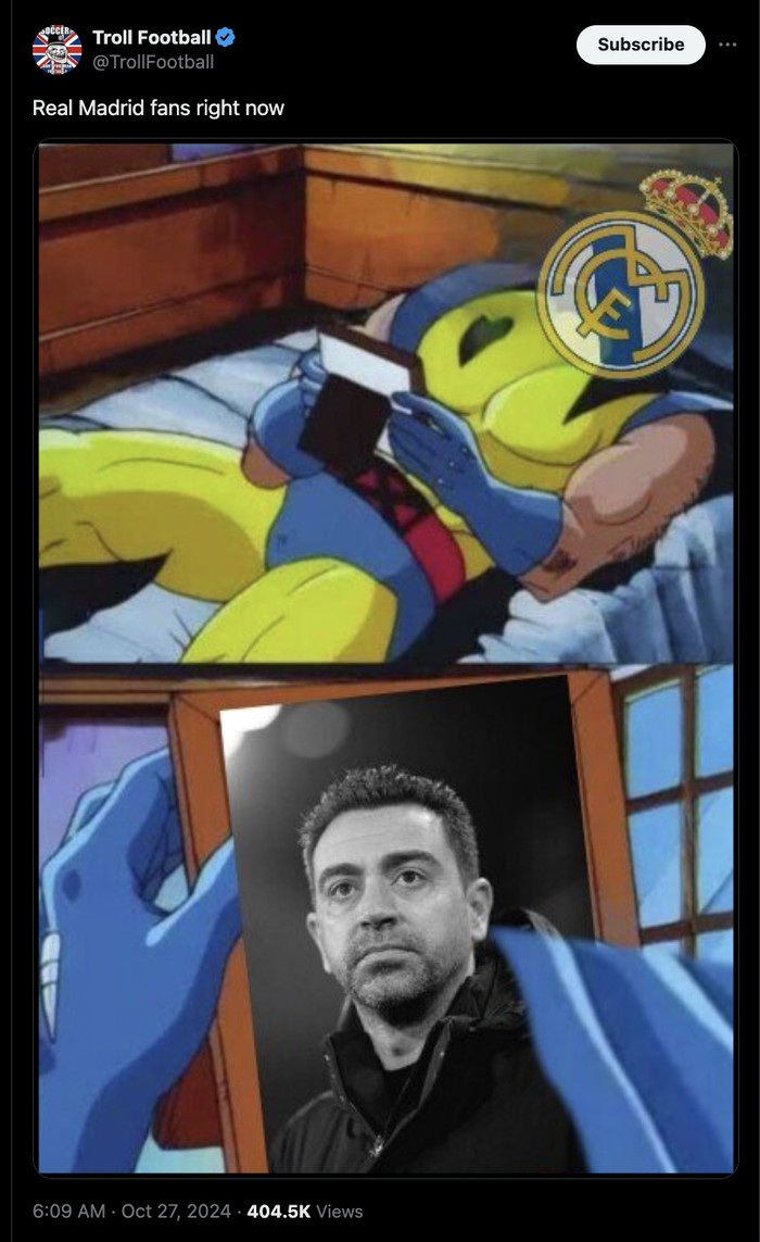 Meme Real Madrid vs Barcelona Meme Real Madrid vs Barcelona