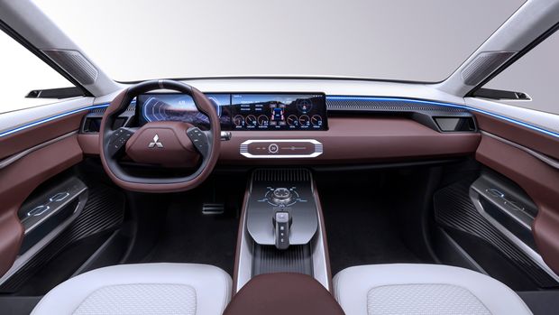 Mitsubishi DST Concept, yang dipercaya sebagai Xforce versi tujuh penumpang, mendebut di Philippine International Motor Show pada Kamis (24/10).