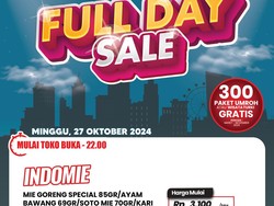Transmart Full Day Sale! Mi Instan Murah Banget, Cuma Segini