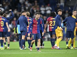 Reaksi Girang Lionel Messi Lihat Barcelona Bantai Real Madrid