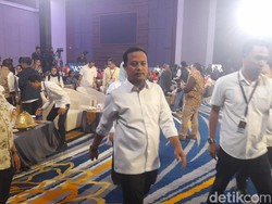 Andi Sudirman Tiba di Arena Debat Pilgub Sulsel Pakai Kemeja Putih
