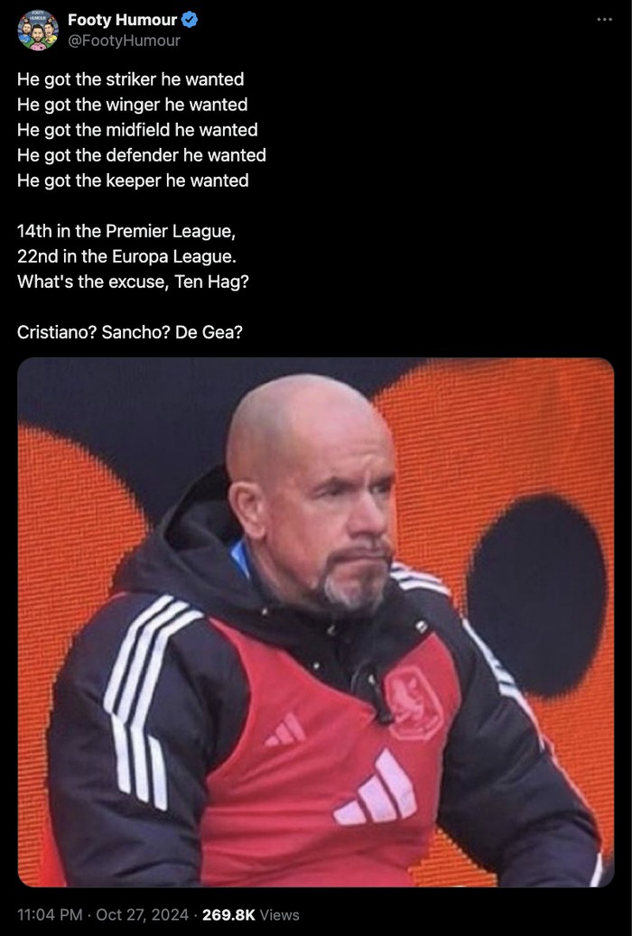 Meme MU Ten Hag Meme MU Ten Hag