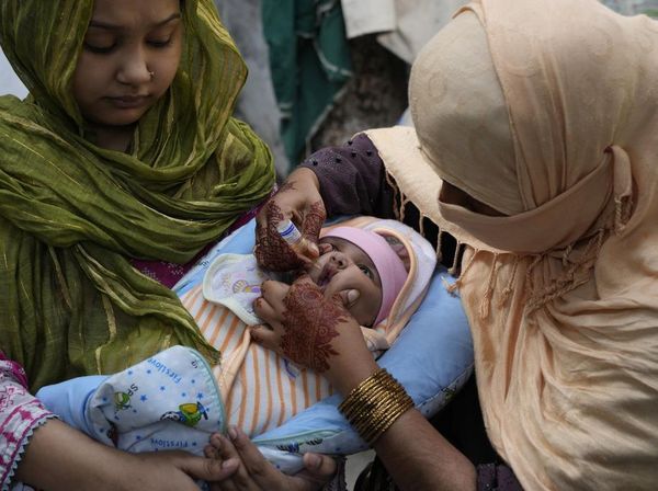 Pakistan Memulai Kampanye Vaksinasi Polio Tahap Ketiga, Ini Potretnya