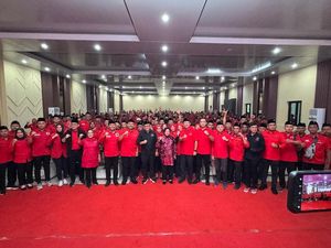 Konsolidasi PDIP di Ngawi, Hasto: Risma Mampu Pastikan Jalan Kemajuan Jatim