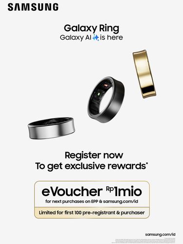 Pendaftaran Samsung Galaxy Ring di Indonesia Pendaftaran Samsung Galaxy Ring di Indonesia