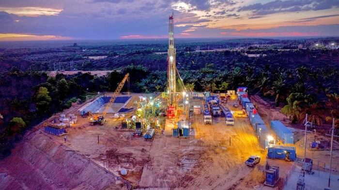 Pengembanan proyek Migas Non-Konvensional (MNK) di Wilayah Kerja (WK) Rokan, Riau. (dok. Pertamina Hulu Rokan) Pengembanan proyek Migas Non-Konvensional (MNK) di Wilayah Kerja (WK) Rokan, Riau. (dok. Pertamina Hulu Rokan)