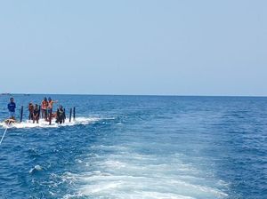 Kapal Ocean 5 Angkut 4 Turis Asing Tenggelam di Gili Trawangan