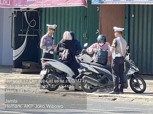 Hasil Operasi Zebra Siginjai di Jambi, Polisi Tilang 4.399 Pengendara Hasil Operasi Zebra Siginjai di Jambi, Polisi Tilang 4.399 Pengendara