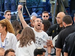 Aksi Demo Israel Teriak Anda Memalukan Saat Netanyahu Pidato