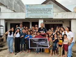 Pelayanan 4 Panti Asuhan di Medan, Ps Victor Rarung: Tuhan Yesus Baik