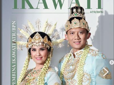 7 Foto Annisa Pohan & Agus Yudhoyono Memukau Jadi Pengantin Sekar Kedaton