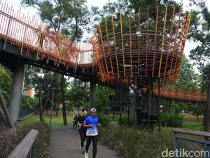 Potret Tebet Eco Park, Ruang Hijau Favorit Warga Jakarta